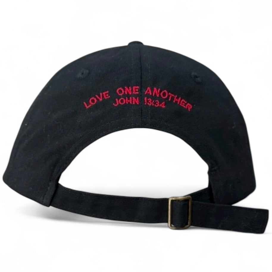 Seint Grace Embroidered Baseball Cap – Love One Another