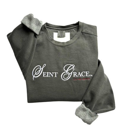 Seint Grace Sweatshirt - Love One Another John 15:12