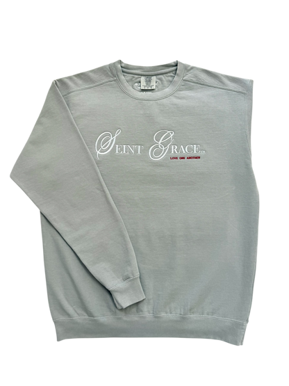 Seint Grace Sweatshirt - Love One Another John 15:12