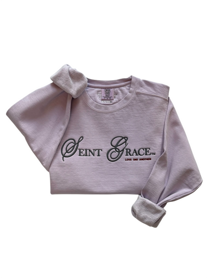 Seint Grace Sweatshirt - Love One Another John 15:12
